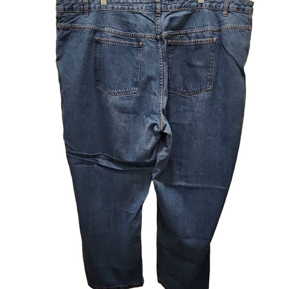 Women Within Natural Fit Cropped Denim Jeans Size 26WP Cropped Capris Blue Comfo - Picture 3 of 12